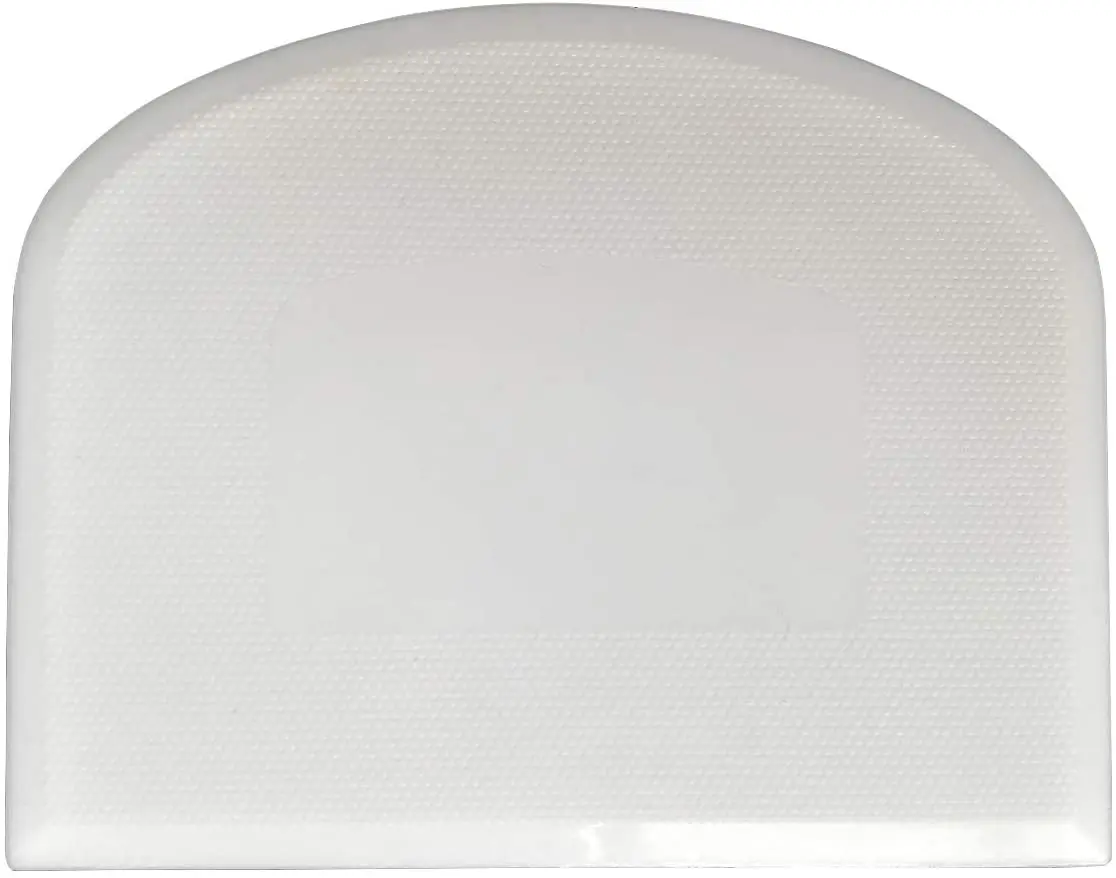 Wholesale Popular Custom logo plastic Soft Dough Cutter High Quality Baking Pastry Tool Cake Cream Scraper Plastic Dough Scraper