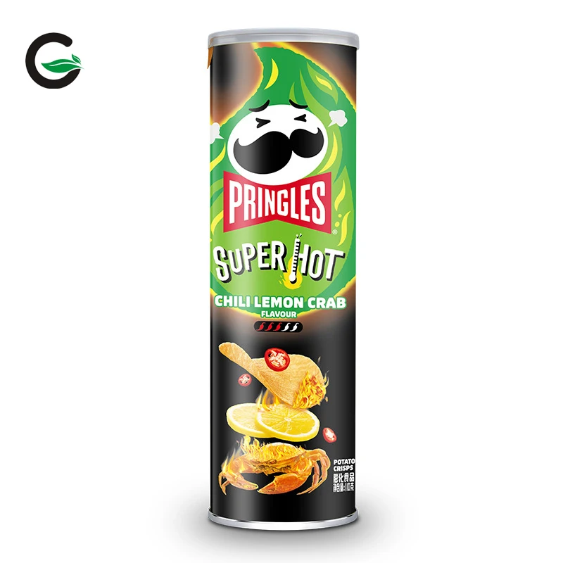 Priingles potato chips snacks casual puffed food drama watching snacks