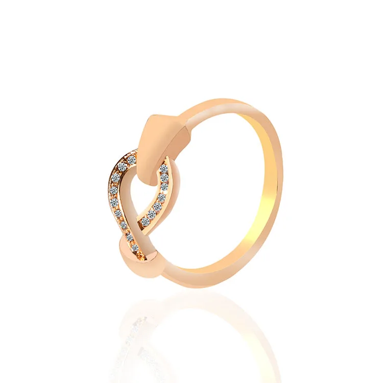 
Latest Designs Luxury 925 Sterling Silver Women Diamond 14K 18K 22K 24K Rose Gold Wedding Ring 