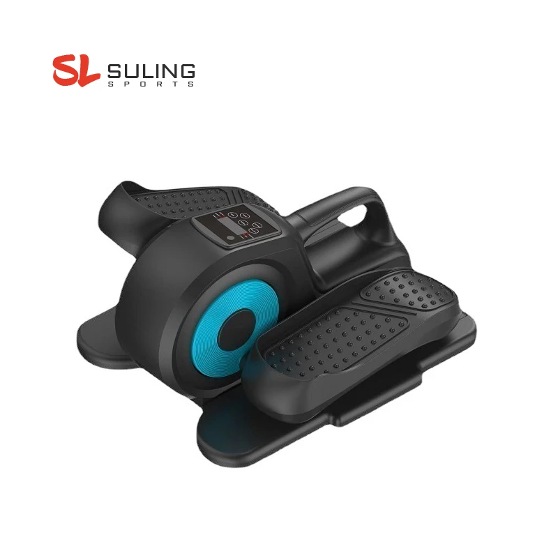 Indoor New Under Desk Elliptical Machine Mini Elliptical Machine Trainer Fitness Bike Recovery Machine Electric Elliptical Bike