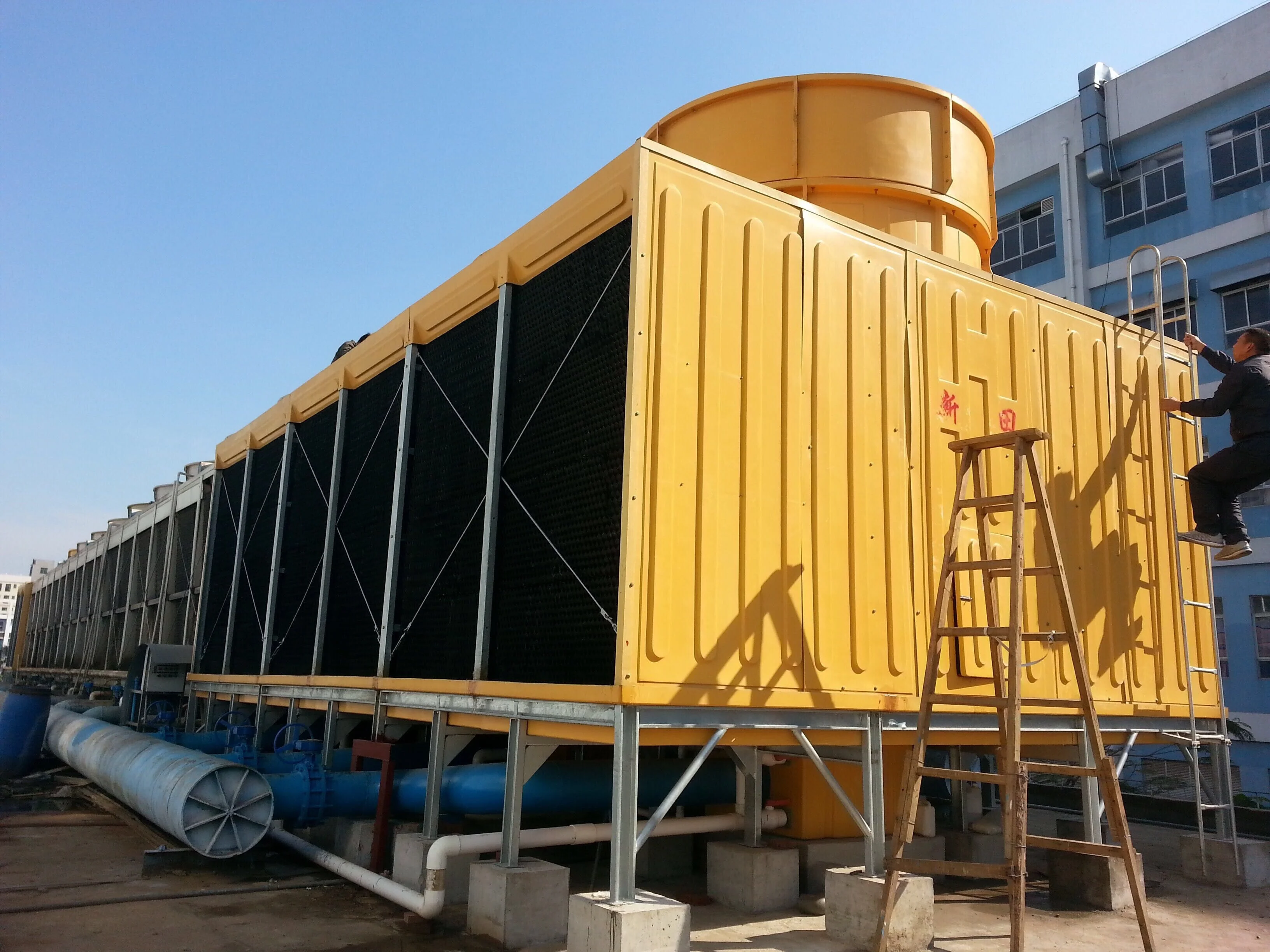 Zillion Box High Efficient Counter Flow Water Cooling Tower 600T