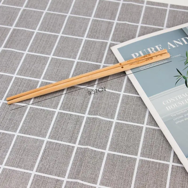 Green bamboo disposable party wholesale, custom chopsticks reusable chopsticks Japanese sushi bamboo chopsticks