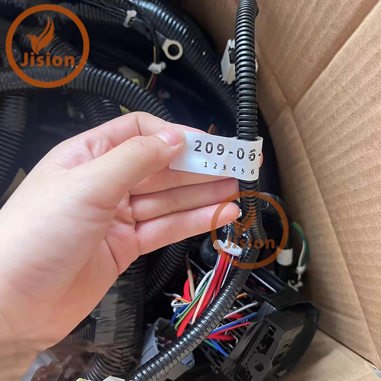 209-06-73321 Excavator Cab Wiring Harness For Komatsu PC800-7 PC750-7 PC650-7 PC600-7