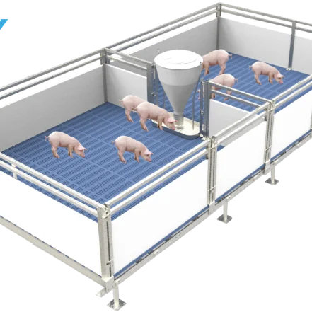 Ejoy Cost-efficient Long Life Pig Farm Equipment Pig Nursery Pen/Crate for Weaning Pig