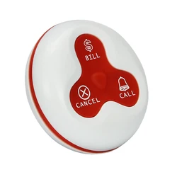 table order service waitress button wireless waiter calling restaurant paging system watch