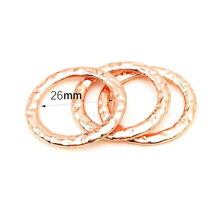 wholesale custom garment accessories bra adjustable bag strap round ring