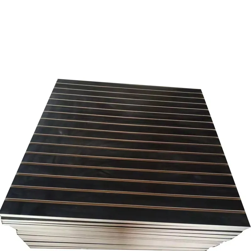 Деревянная панель 15 мм 18 ПВХ Настенная/гаражная магазин Slatwall MDF-дисплей