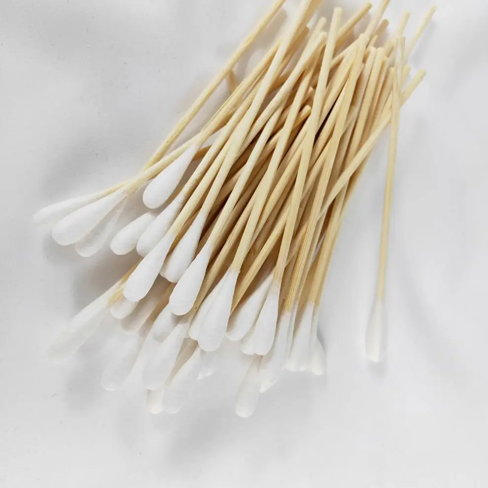  200pcs bamboo stick medical cotton
