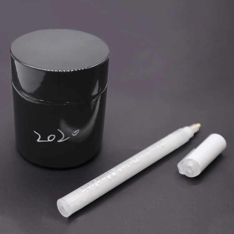 Wholesale  acrylic paint marker for black weed glass jar