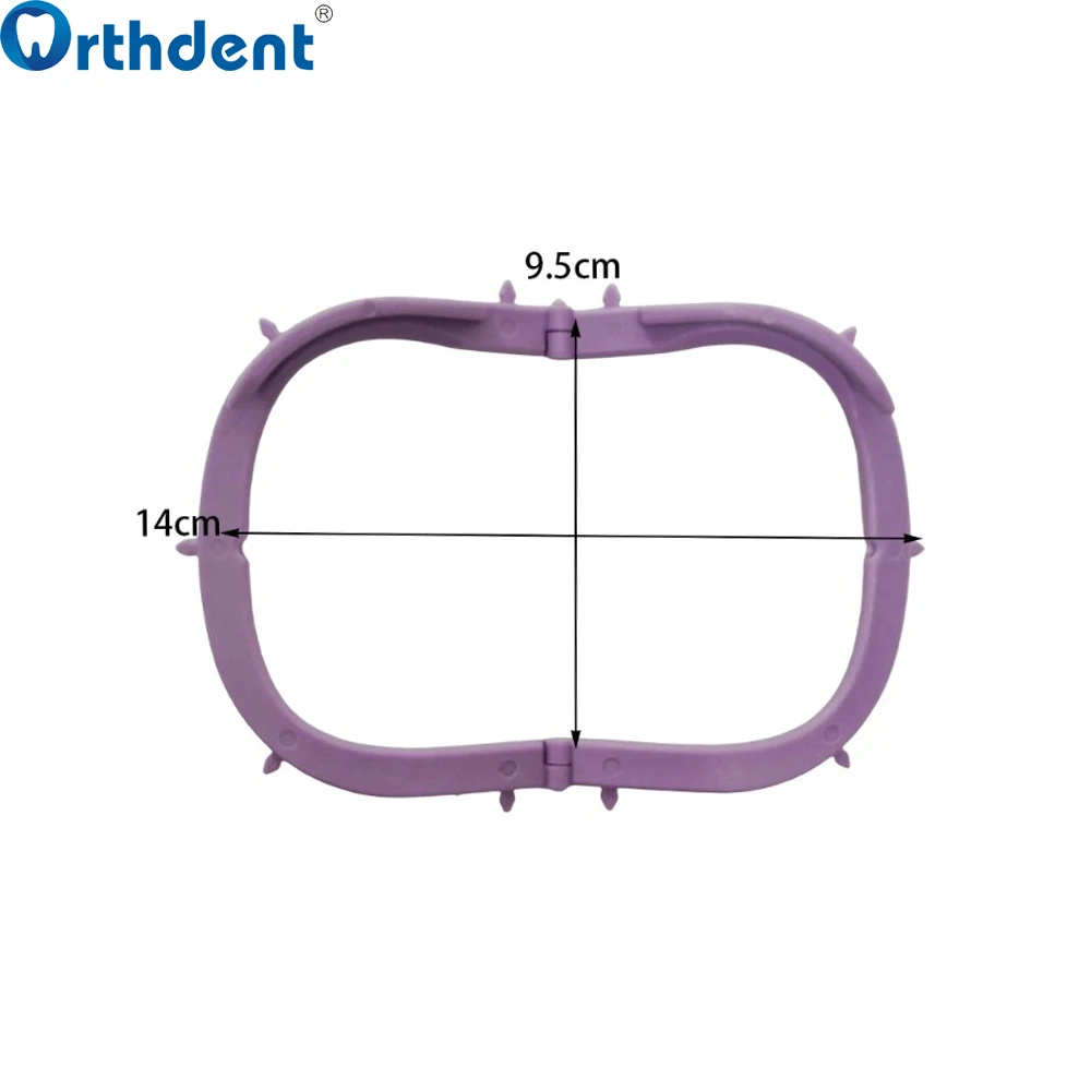 1Pc Dental Foldable Frame Rubber Dam Sheet Holder Autoclavable Plastic Dentistry Oral Barrier Tools For Dentistry Operation