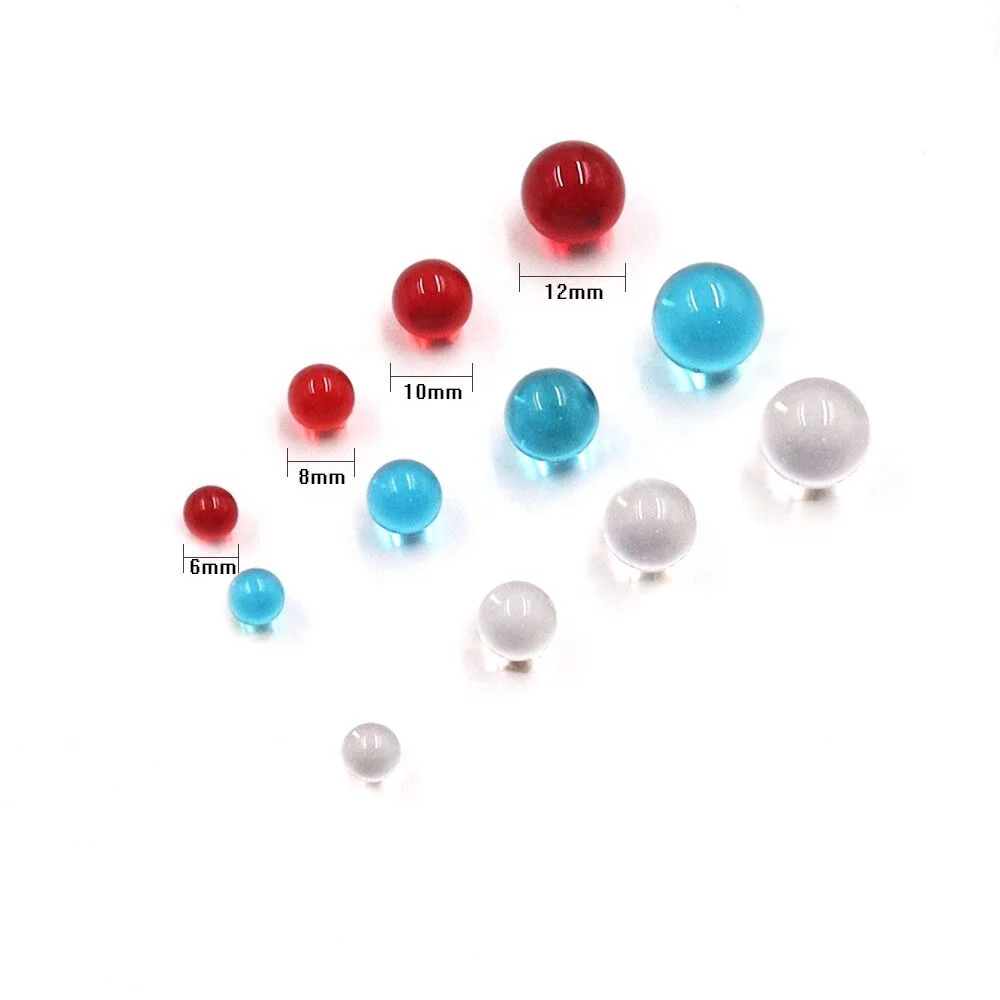 Wholesale crystal glass marbles 3mm 4mm 5mm 6mm 8mm 10mm bulk round solid glass marbles