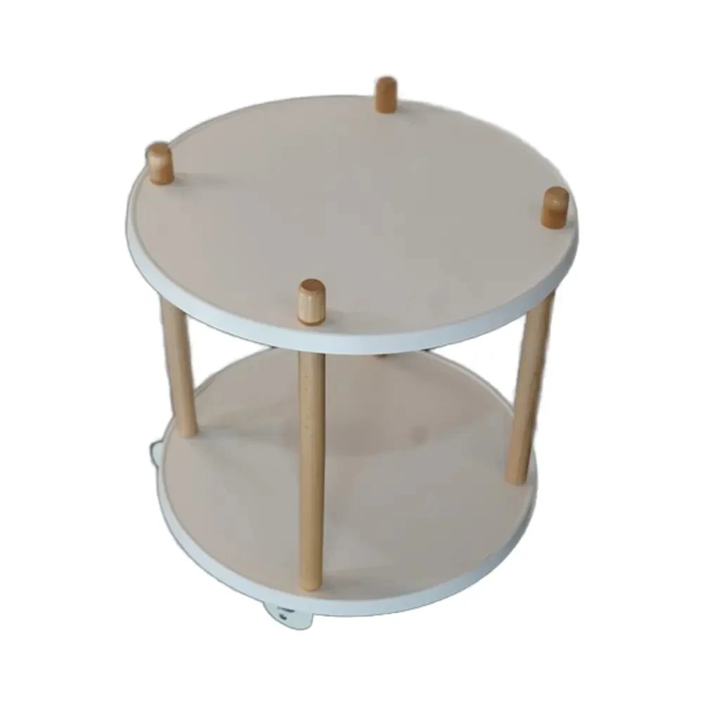 3-Tier Metal Utility Service Cart Hand Trolley storage Cart end table for Kitchen Living Room Bedroom & Apartment Rack Organizer