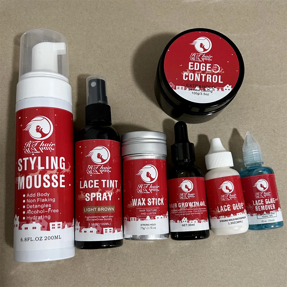 HTHAIR Wholesale Frizz Control Hair Products Foam Wrap Lotion Curl Hair Mousse Styling Foam For Waves