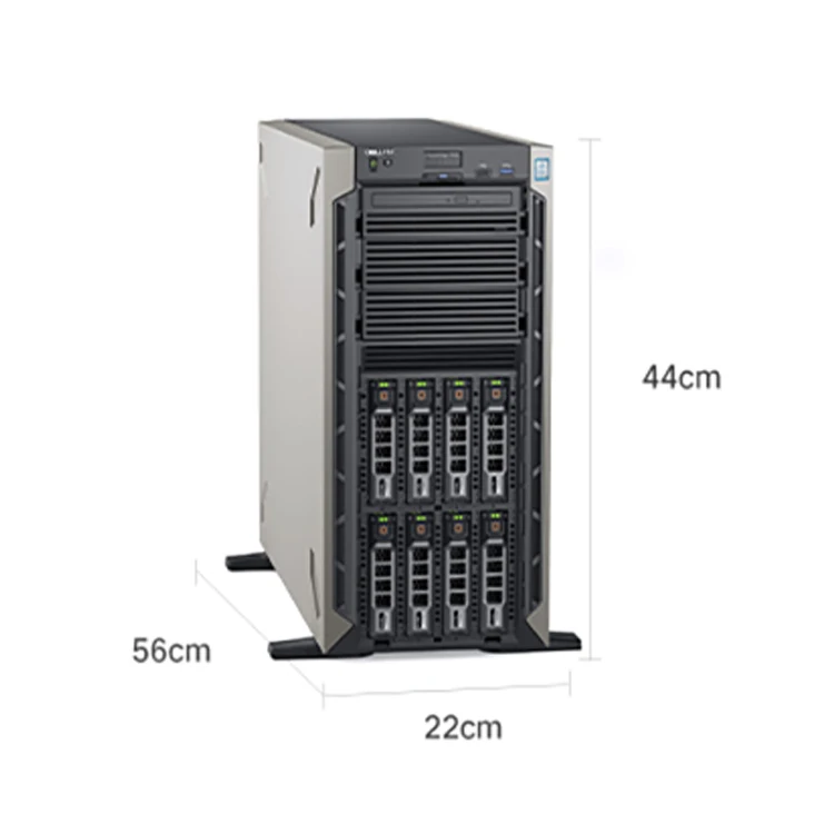 Original Dell T440 Server Dual CPU intel xeon silver 4214r Tower Server Ram DDR4 DELL PowerEdge T440