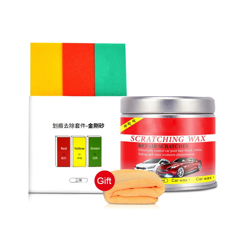 Car Scratch Repair Wax Kit Coating Wax Car Detailing Component FantasticXml Liquid Leather Scratching Wash Repair Cleaning Tools