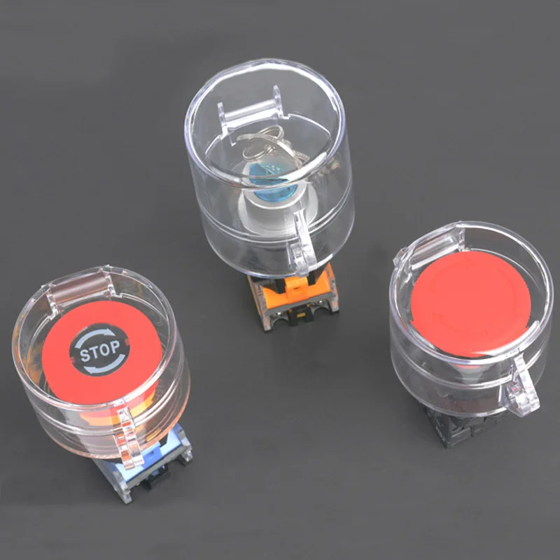 22/25/30/42 Emergency Switch Protection Cover Accident Push Button Protective Cover