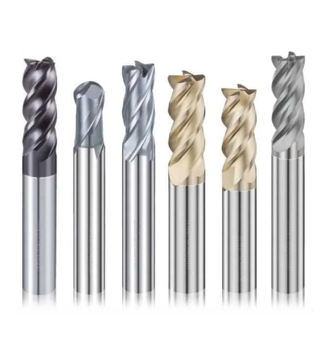 Solid Carbide End Mill-UP210-S4-06016/UP210-S4-08020/UP210-S4-10025 4 Flute
