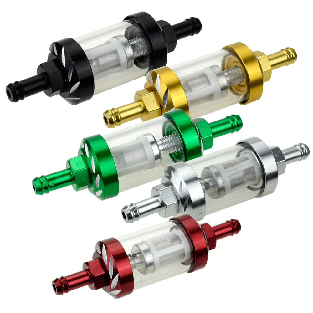 
General Motorcycle Gasoline Filter Element CNC Modified Metal Filter Detachable motocross oil filter 