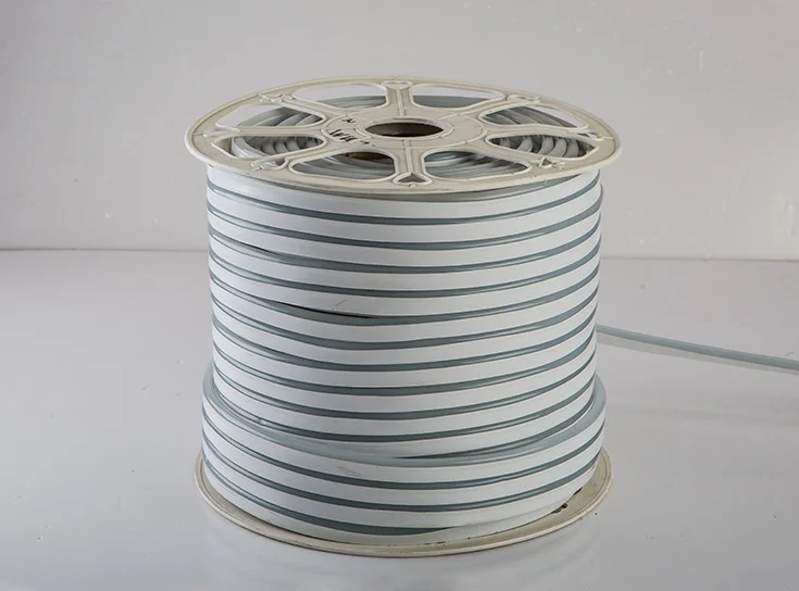 220V Neon flex Pink Orange Ice Blue 8x16mm Pure Silicone LED Flex Tube Light for DIY Led Sign OEM Price