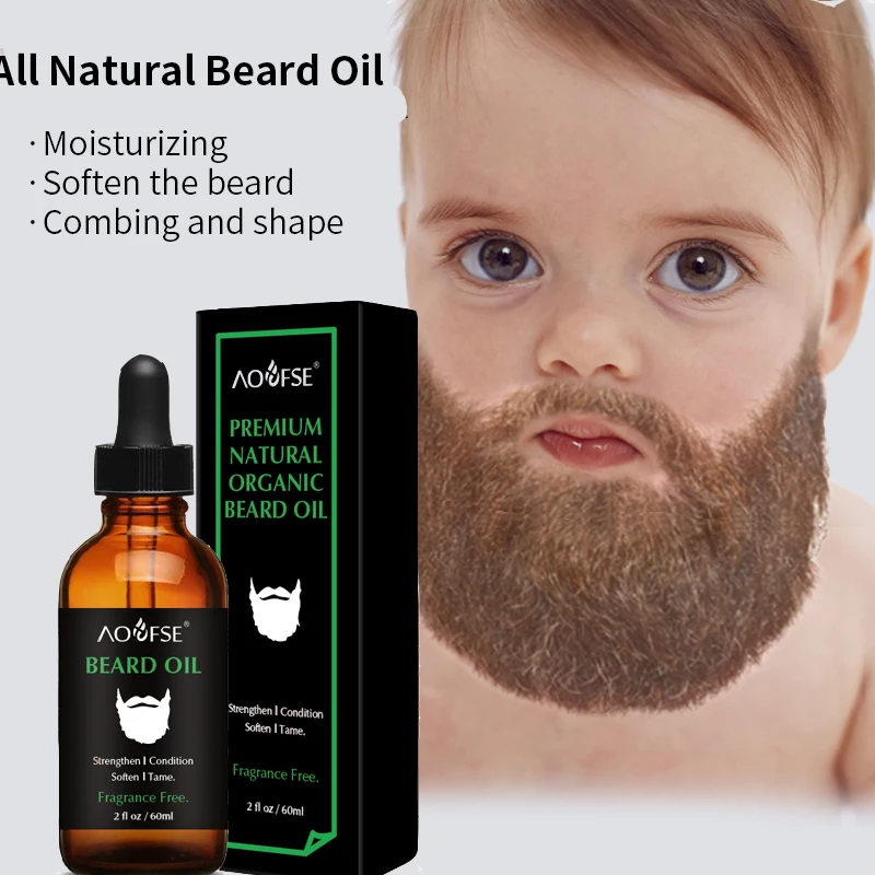 Organic Natural Nourish Beard Growth Oil Beard Oil Private Label