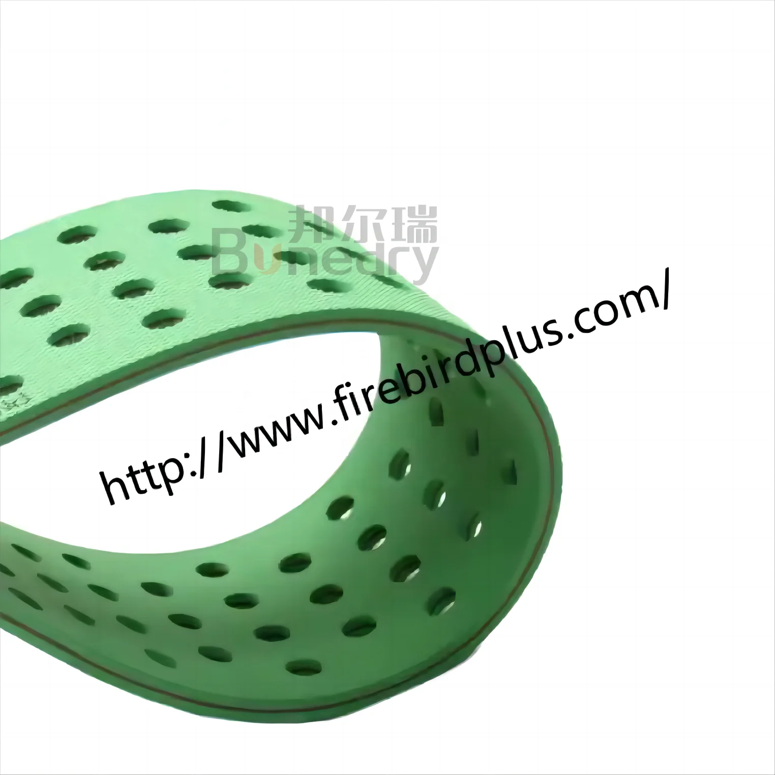 Timing Belt Factory Direct Sale Komori Spare Parts Special Custom Seamless Slotted Red Rubber Coated Printing Machinery Parts