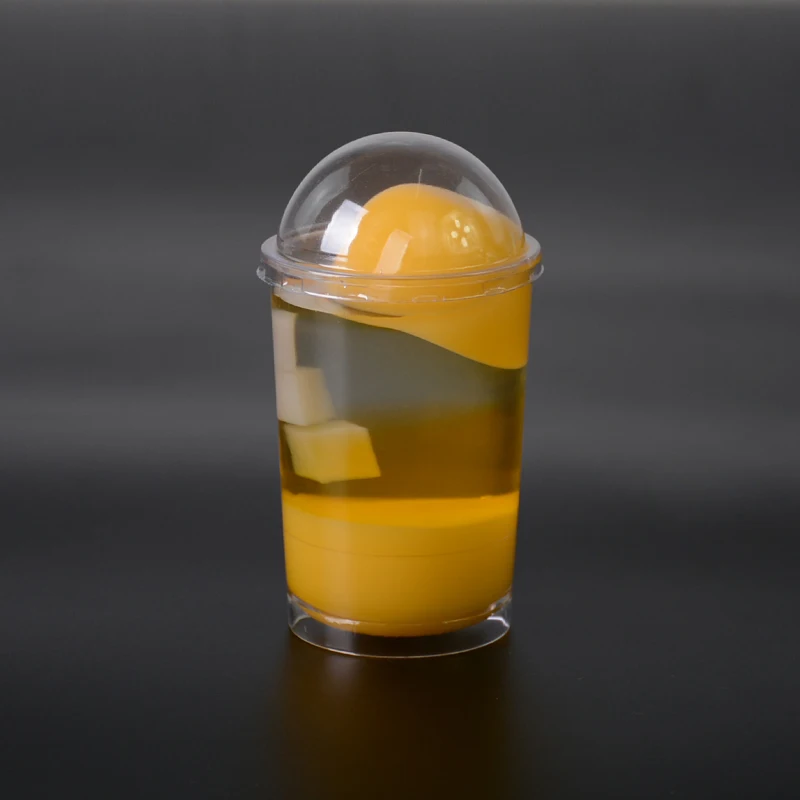 Factory Direct Sales Quality Material Custom Food Grade Disposable Cake Ice Cream Dessert Cups With PVC Lid