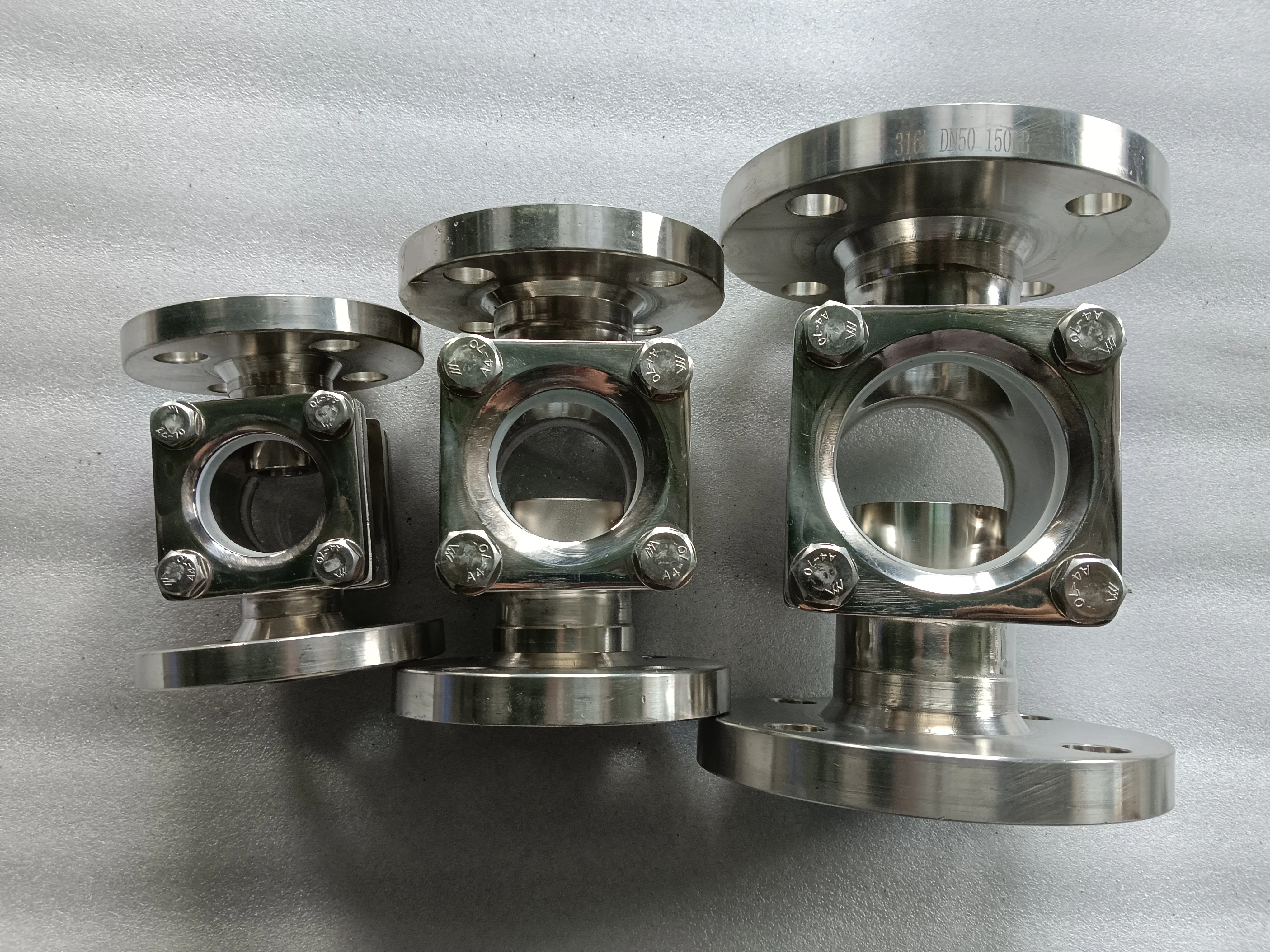 circular container sight glass/stainless steel  rectangle sight glass indicator flange type