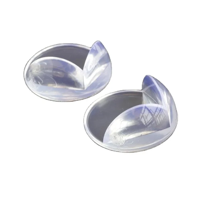 10 Pcs/bag Logo Custom Available PVC Corner Protector Keep Children Safety Table Guards Cover Silicone Edge protection