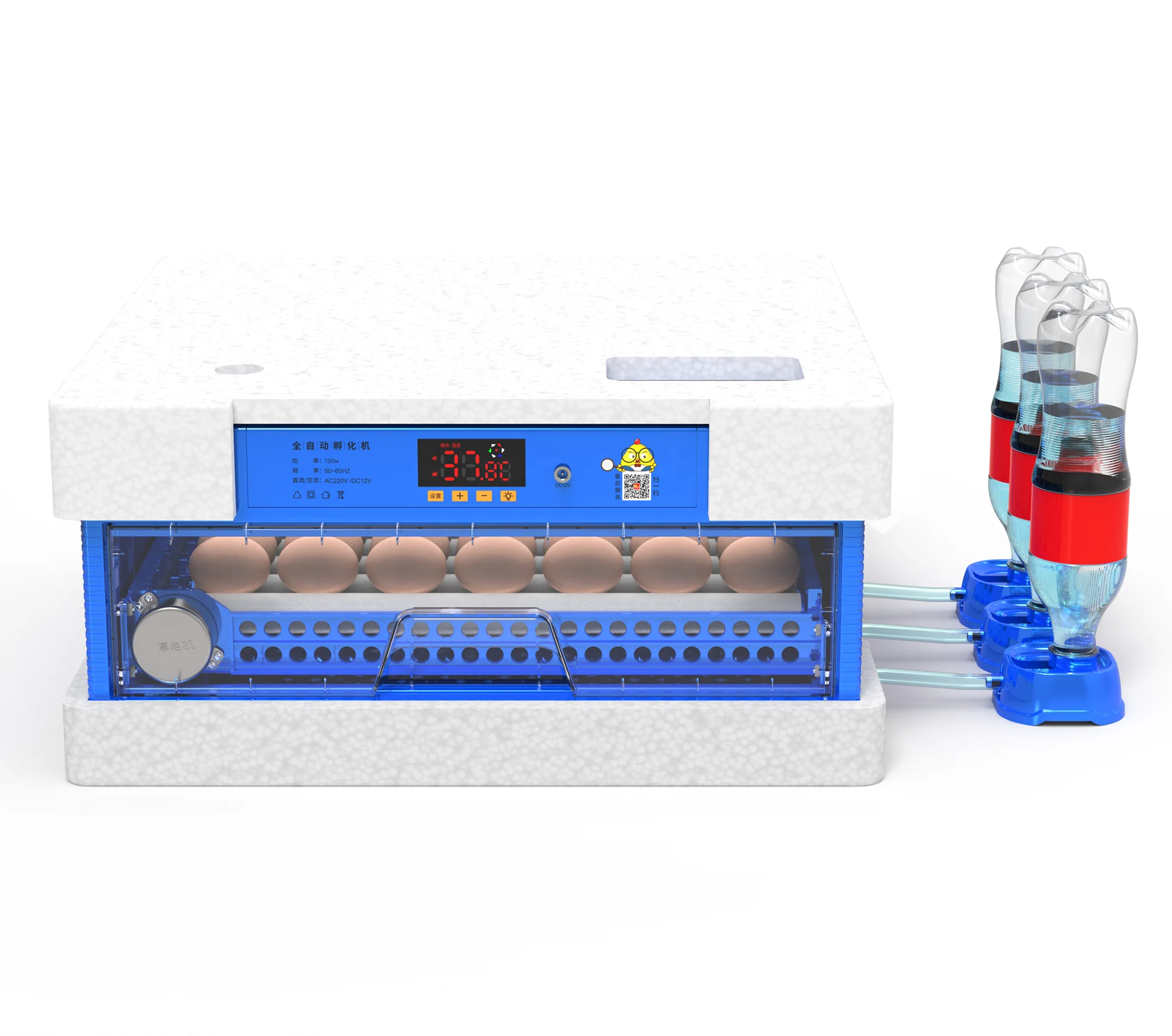 2022 new design mini drawer egg incubator fully automatic Chicken Eggs Incubator Machine 64 eggs(whatsapp:+86 15965977837)