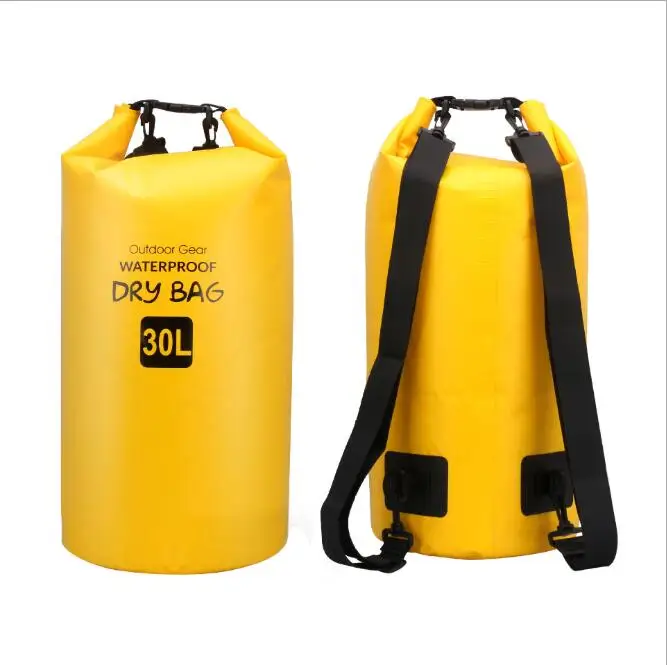 
waterproof ocean pack outdoor 500D PVC net clamping cloth small swimming/Hiking/Up streaming drybag 5L 10L 20L 30L dry bag 