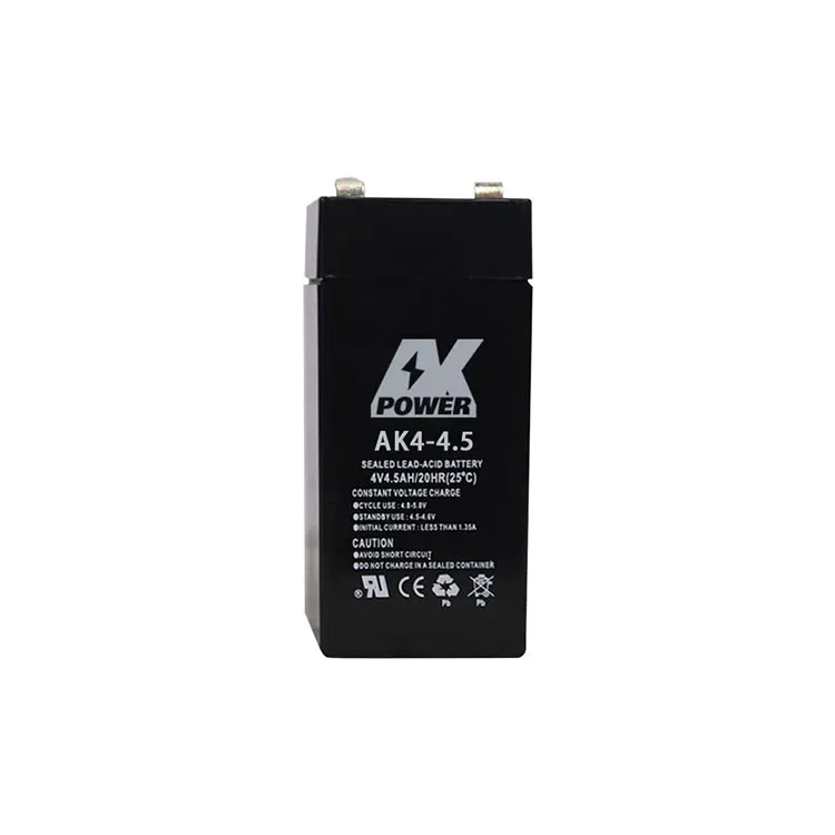 Хит продаж Высококачественная свинцово-кислотная батарея 4v4.5ah небольшая аккумуляторная для хранения