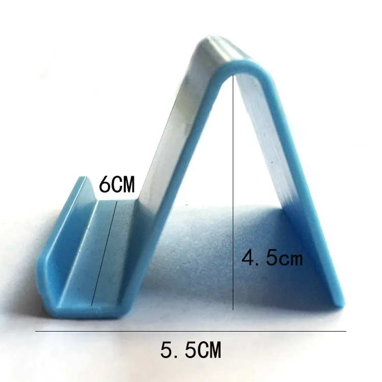 colourful lazy stent Portable cute promotion gift custom logo business card holder shape plastic Mobile phone stand