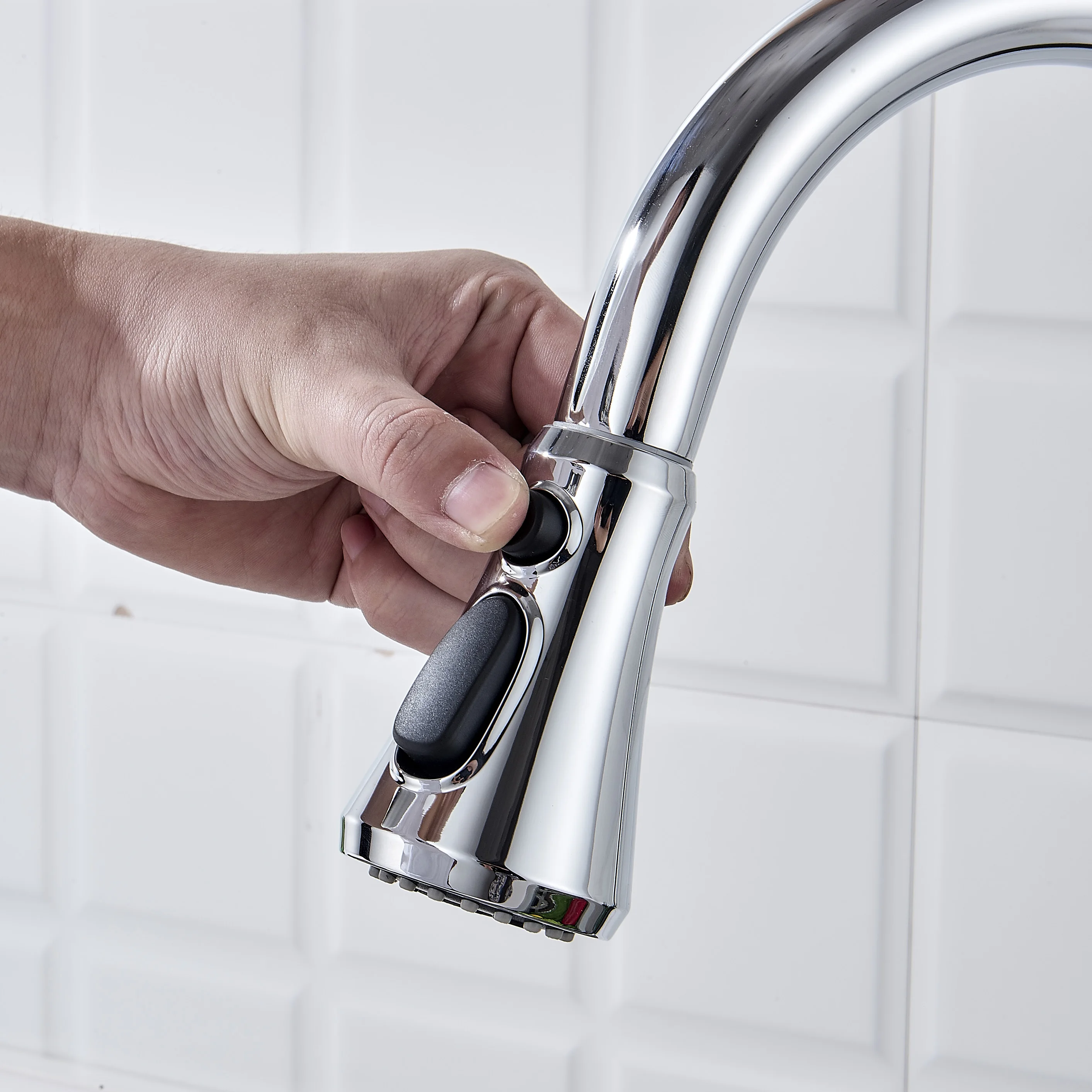 2022 kitchen faucet stainless steel 304 water tap modern kichen kitchen taps brass pull out sprayer kitchen mixer sink faucets