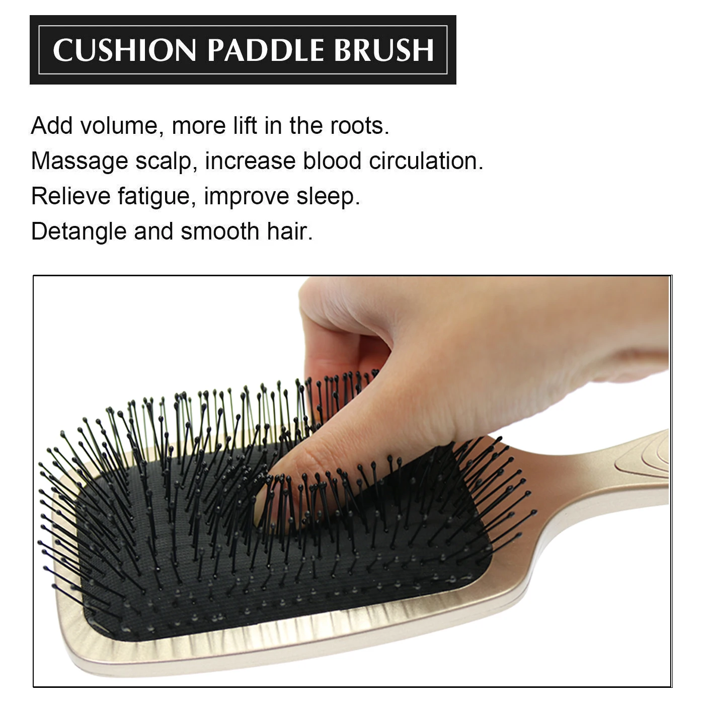 Wholesale Private Label Hairdressing Styling Tools Hair Brush Detangling Custom Curved Plastic Hair Brush for Blow Hairstyle
