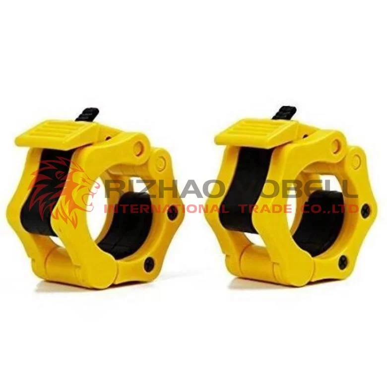 High Quality 50mm Colorful Barbell Collar Wholesale Gym Accessories Rack Type