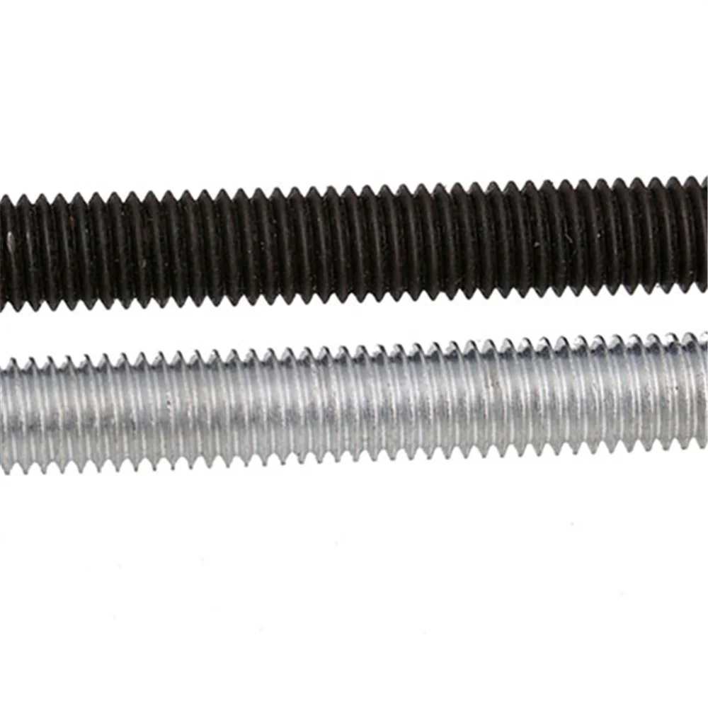 DIN975 Carbon steel Threaded Rod M10 M12 M24 Grade 8.8 Zinc plated Threaded Rod full thread bar