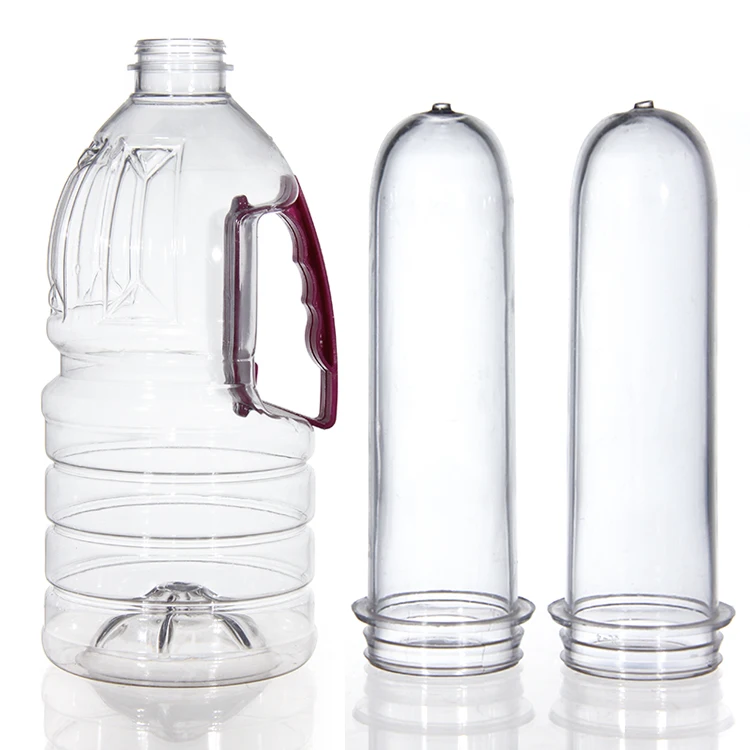 Luxury 55mm 140g 155g Food Oil PET Plastic Preform Bottle Making