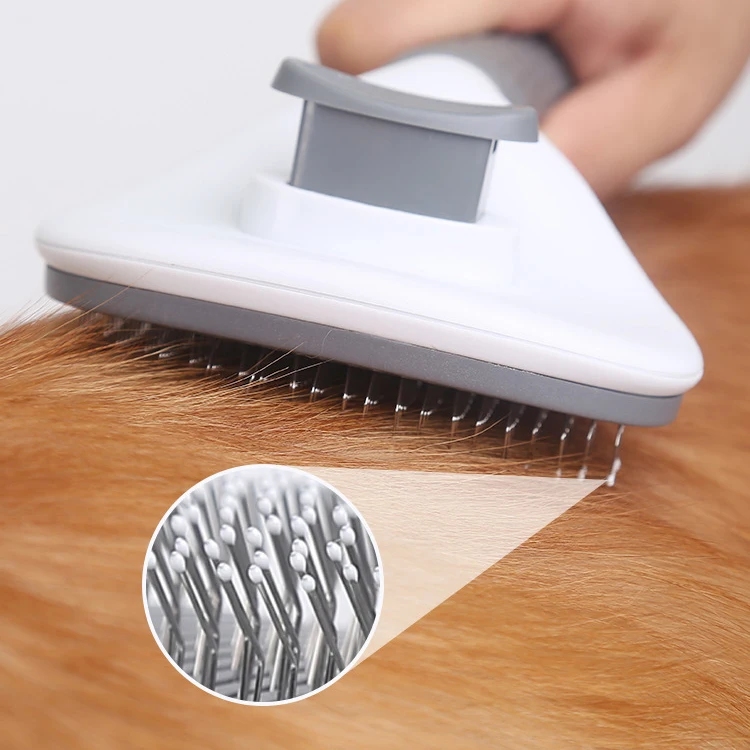 Pet Dog hair remover Care Cat Brush Stainless Steel Comb hair remover Pets Dogs Accessories grooming pet hair brush