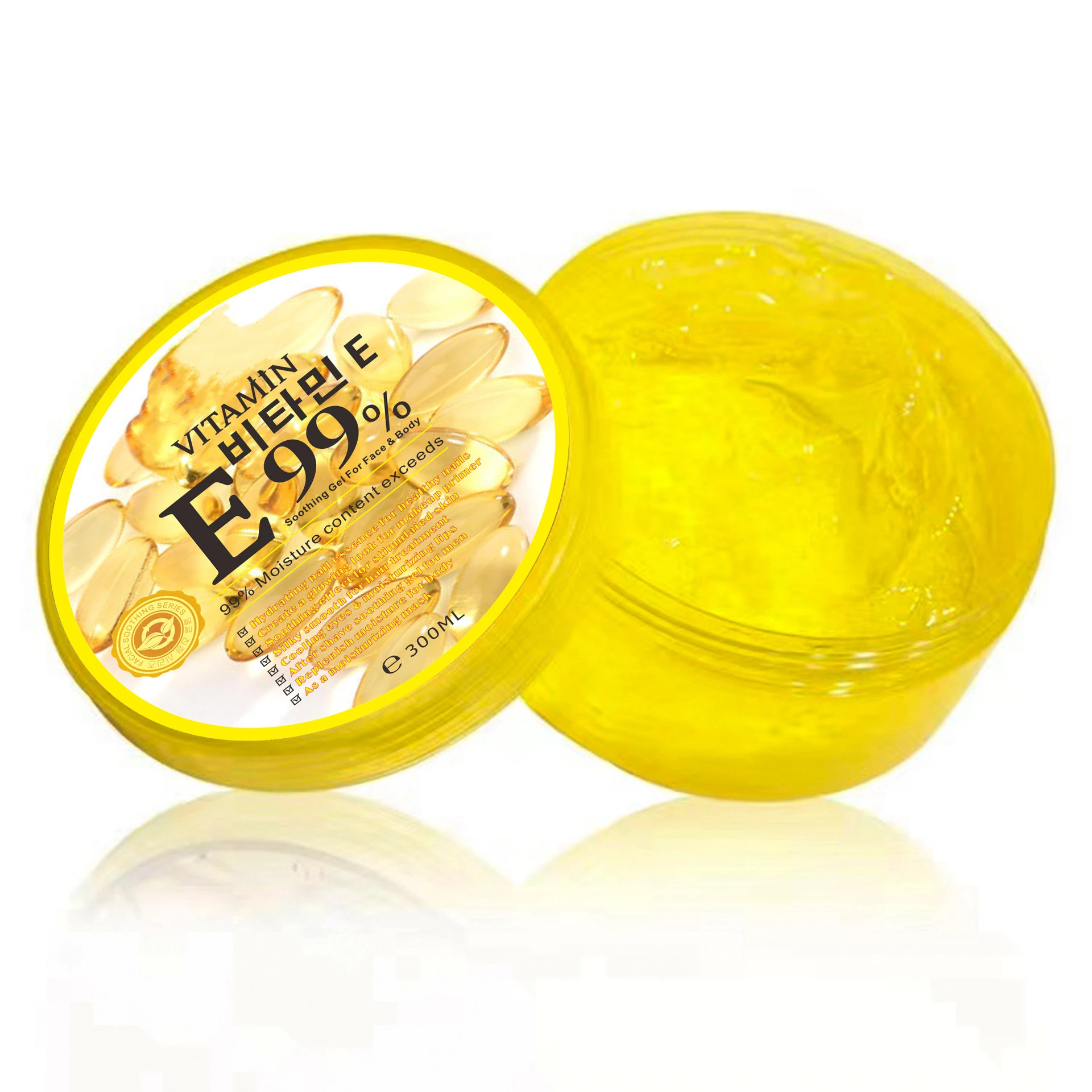 Private label OEM moisturizing smoothing anti aging anti wrinkle original honey collagen lotus VE gel