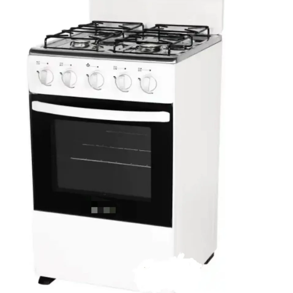 Electric Convection Oven with 50 Wide 4 Burner Gas Stove 40HQ Capacity Natural Gas without Carton for Kitchen Use