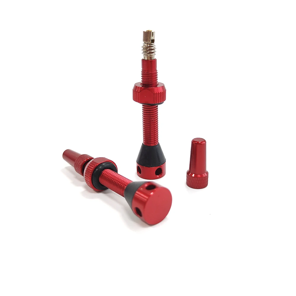 Aluminum Alloy Colored Colorful Road MTB Bike FV Valve Presta Bicycle Tubeless Valve