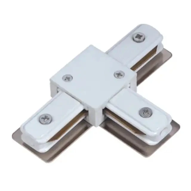 Two line and three line track lights 1m 1.5m guide rail joint expansion rod aluminum LED spotlights aluminum track bars