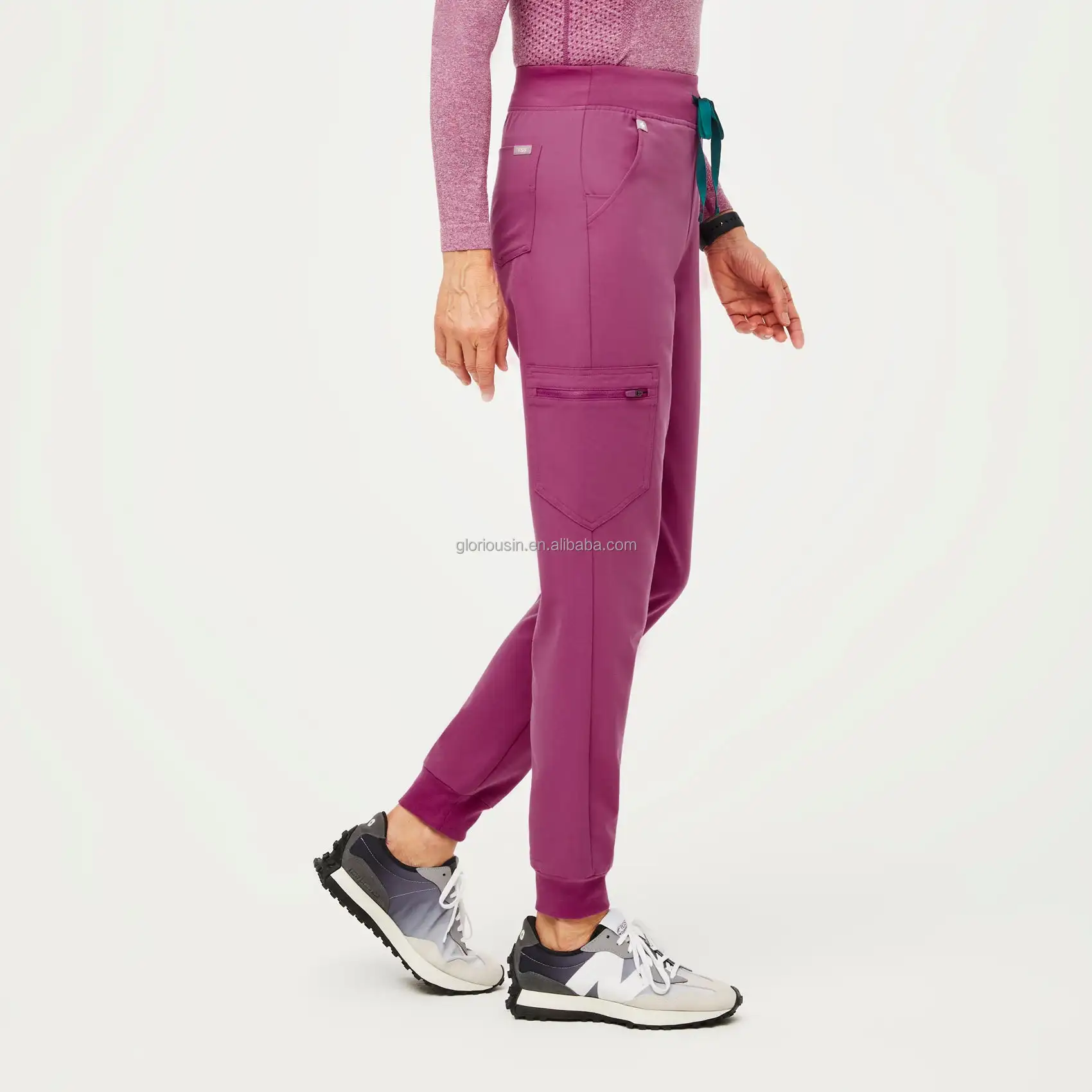 GloriousIn female scrub 2023 pharmacy women maternity uniforms hat heartsoul stylish comfortable dickie wholesale stylish c