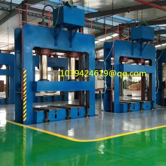 Plywood forming machine