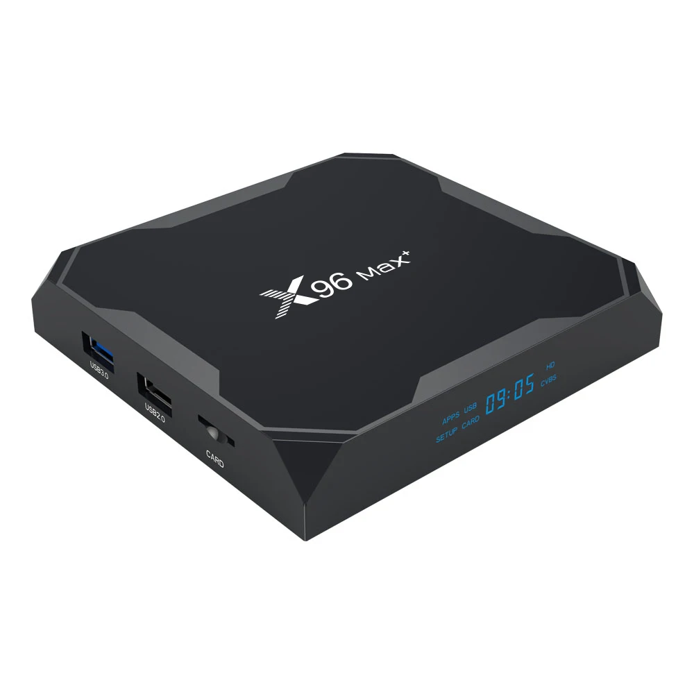ТВ-приставка X96 Max Plus S905x3 4 + 32 ГБ Android 9 0 8k Bt4.0