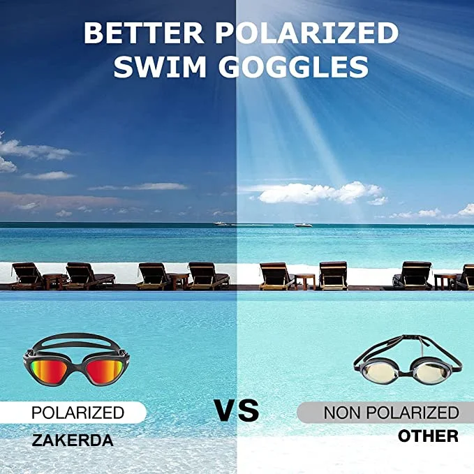 180 degree wide vision Professional Swimming goggles No Leaking Anti Fog UV Protection Swim goggle For Adult Men Women