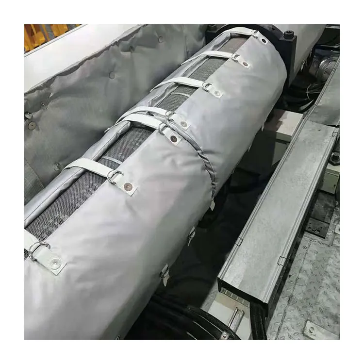 Съемная Стекловолоконная Изоляция теплоизоляционная куртка сверхпрочная промышленная мягкая крышка