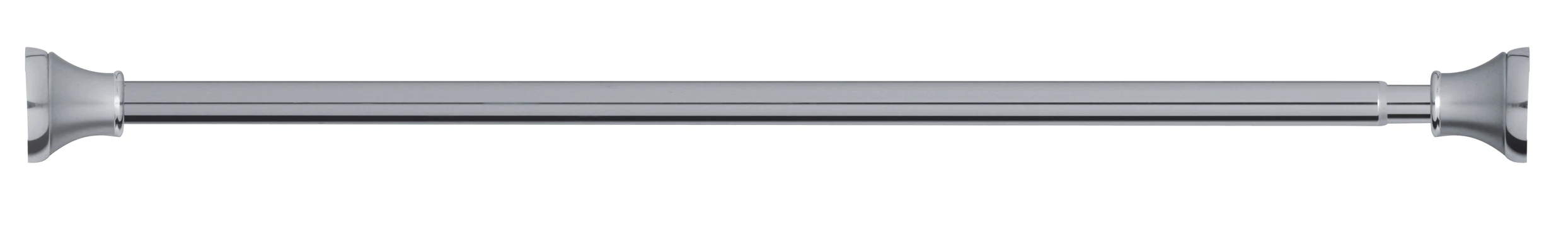 Shower Curtain Rod Adjustable Shower Rod 42 to 72 Inches Rustproof Stainless Steel Curtain Rod for Bathroom Fitting Room