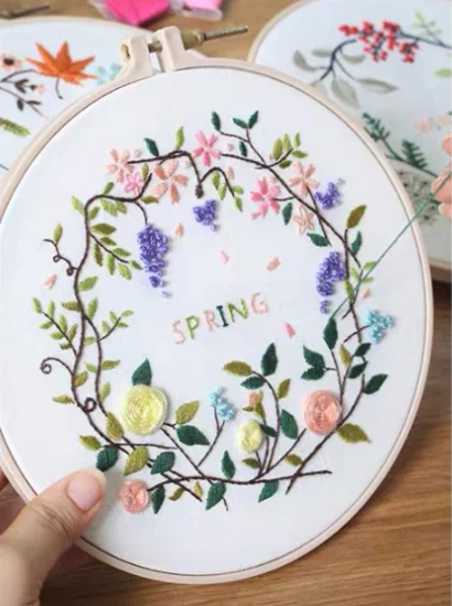 150 Colours DIY Colorful Cotton polyester Embroidery cross stitch thread hilo para crochet