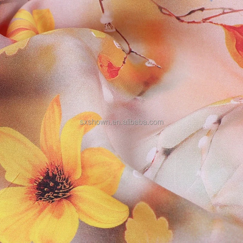 
Shaoxing Woven 40S/60S 100% Artificial Cotton Rayon Digital Printing Knitted Fabrics for Garments, Dress and Pajamas 